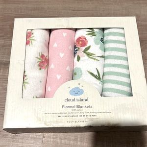 Cloud Island Flannel Blankets
